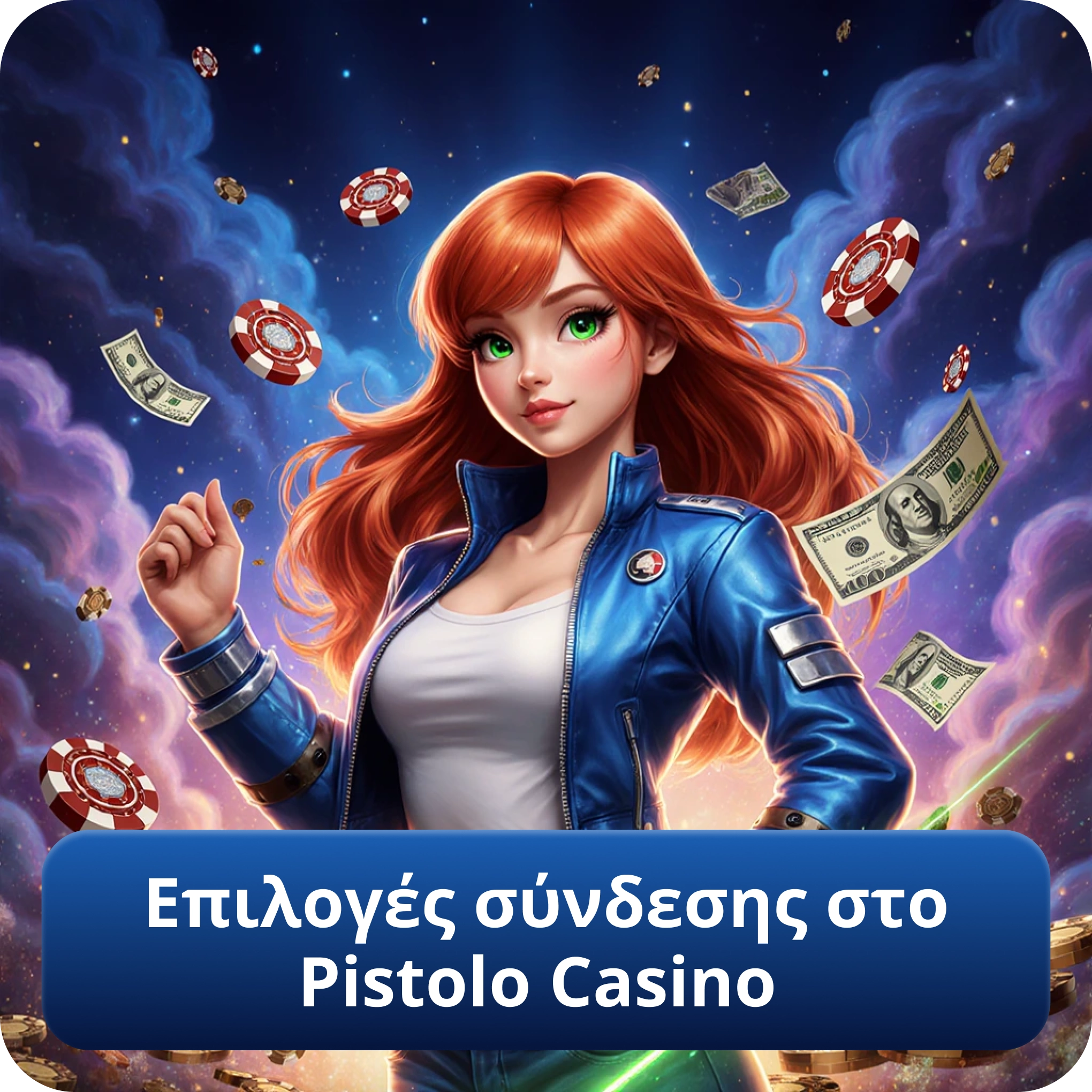 Επιλογές σύνδεσης στο Pistolo Casino