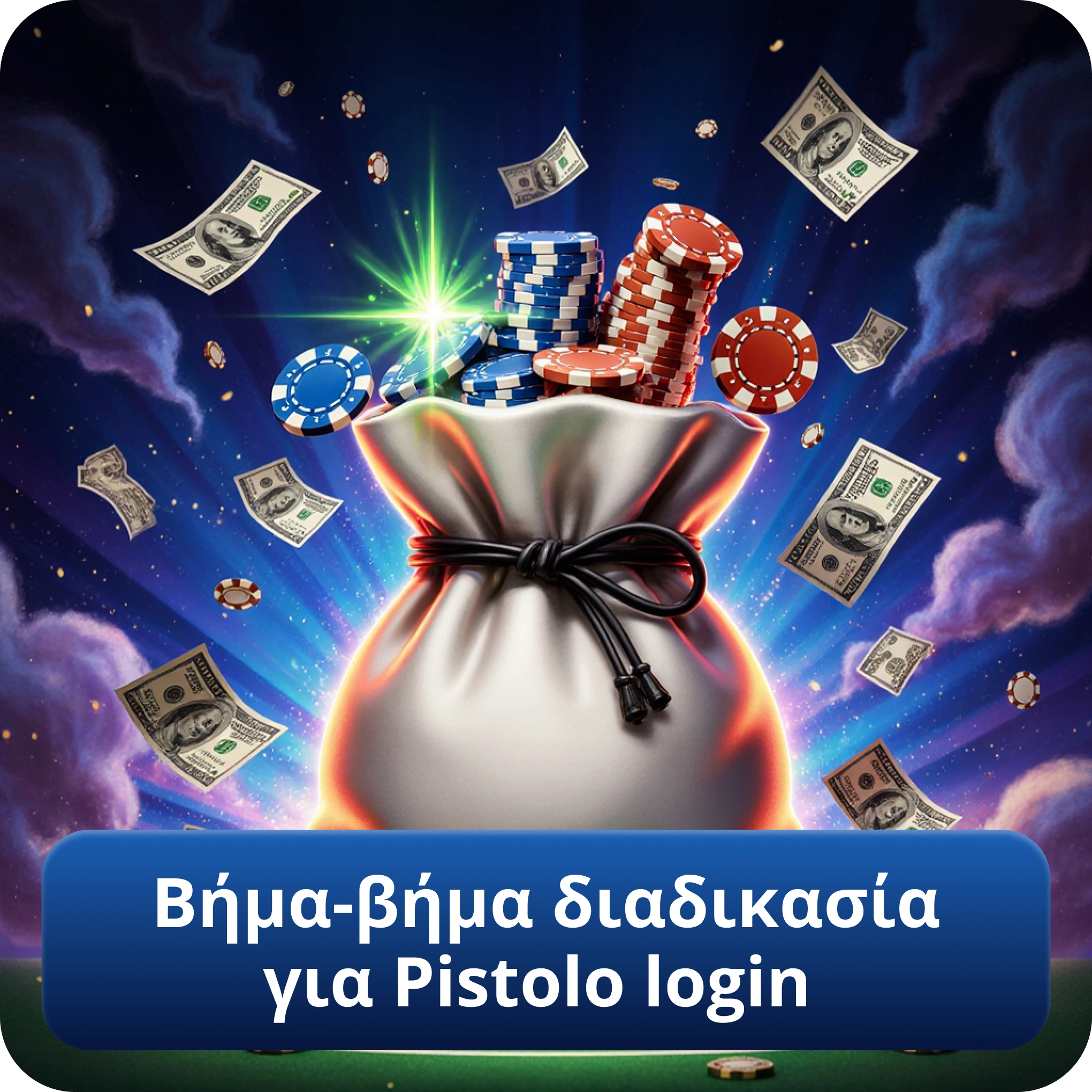 Βήμα-βήμα διαδικασία για Pistolo login